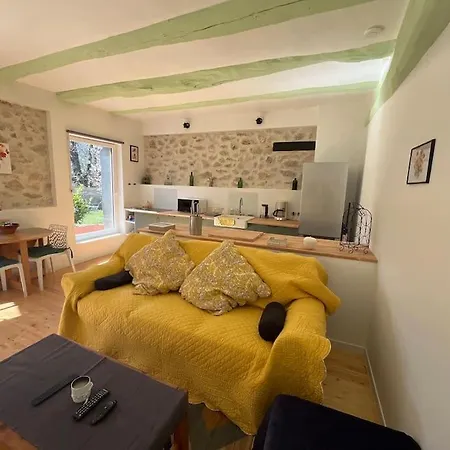Ferienwohnung La Bastide Aux Iris - Les Capucines Villecroze Exterior foto